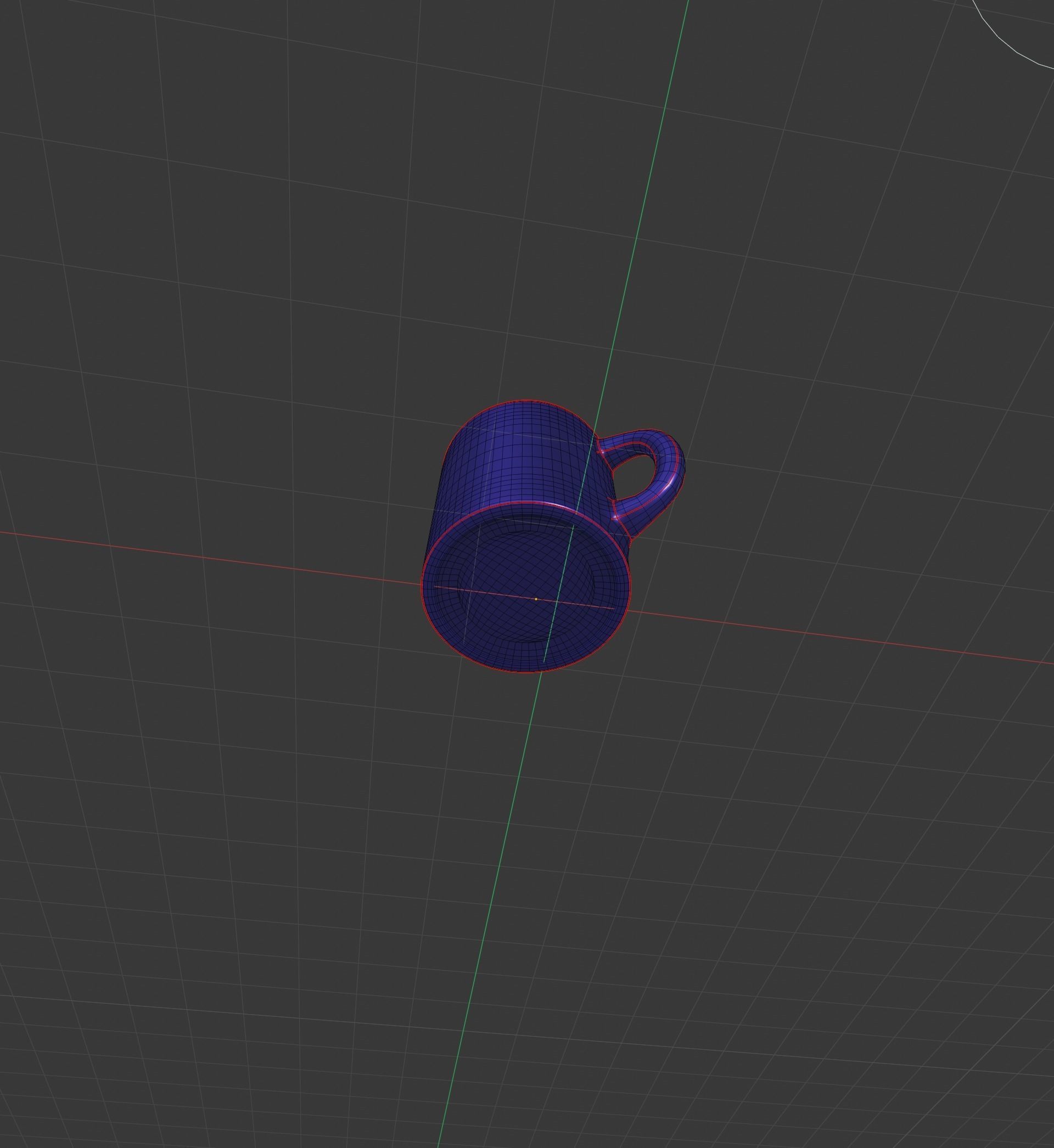 3D Simple Mug 3D model_5