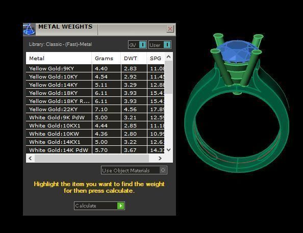 solitair ring for daimonds 3D print model_16