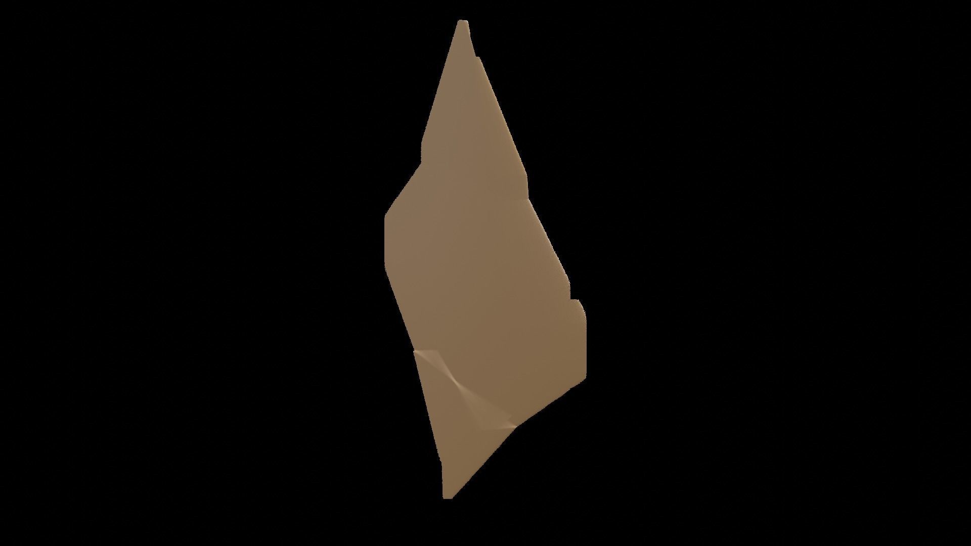 Animated Envelope  Low-poly 3D model_7