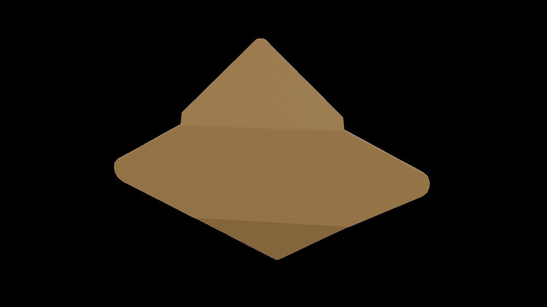 Animated Envelope  Low-poly 3D model_6