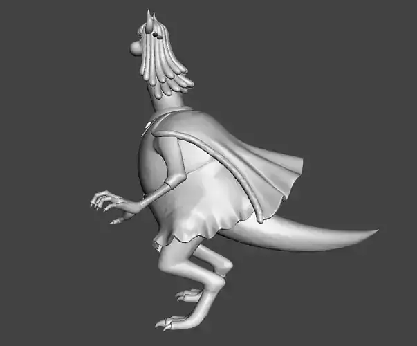 Ulti Pachycephalosaurus form 3D Model 3D print model