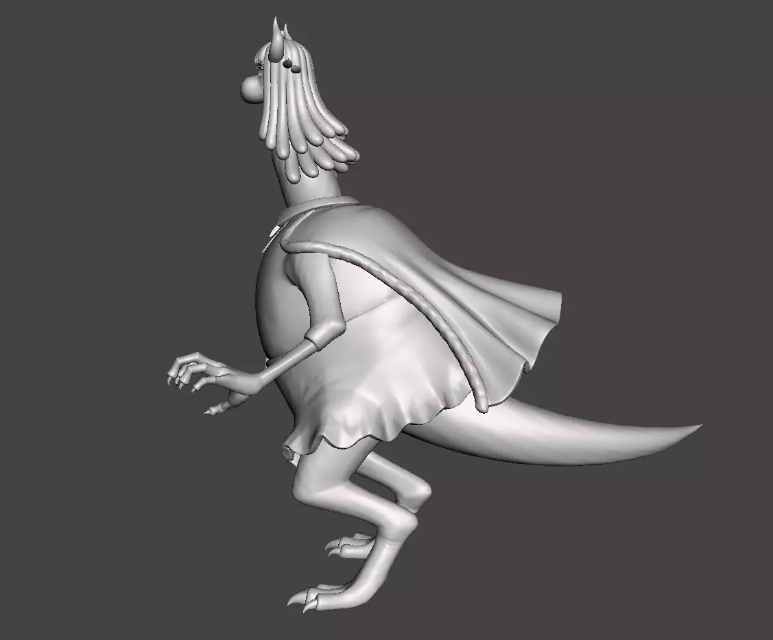 Ulti Pachycephalosaurus form 3D Model 3D print model