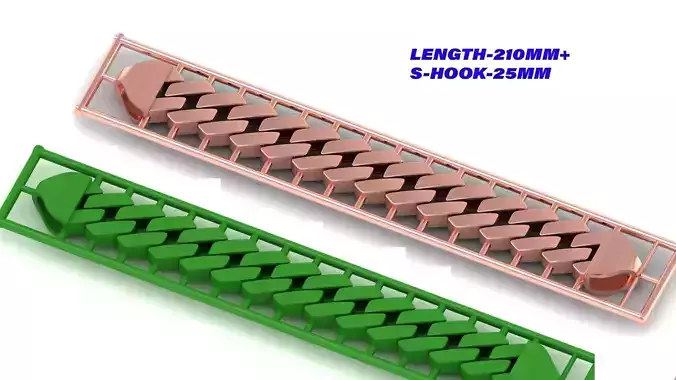 22 MM MIAMI CUBAN Chain LINK FOR BRACELET OR NECKLACE 3D print model