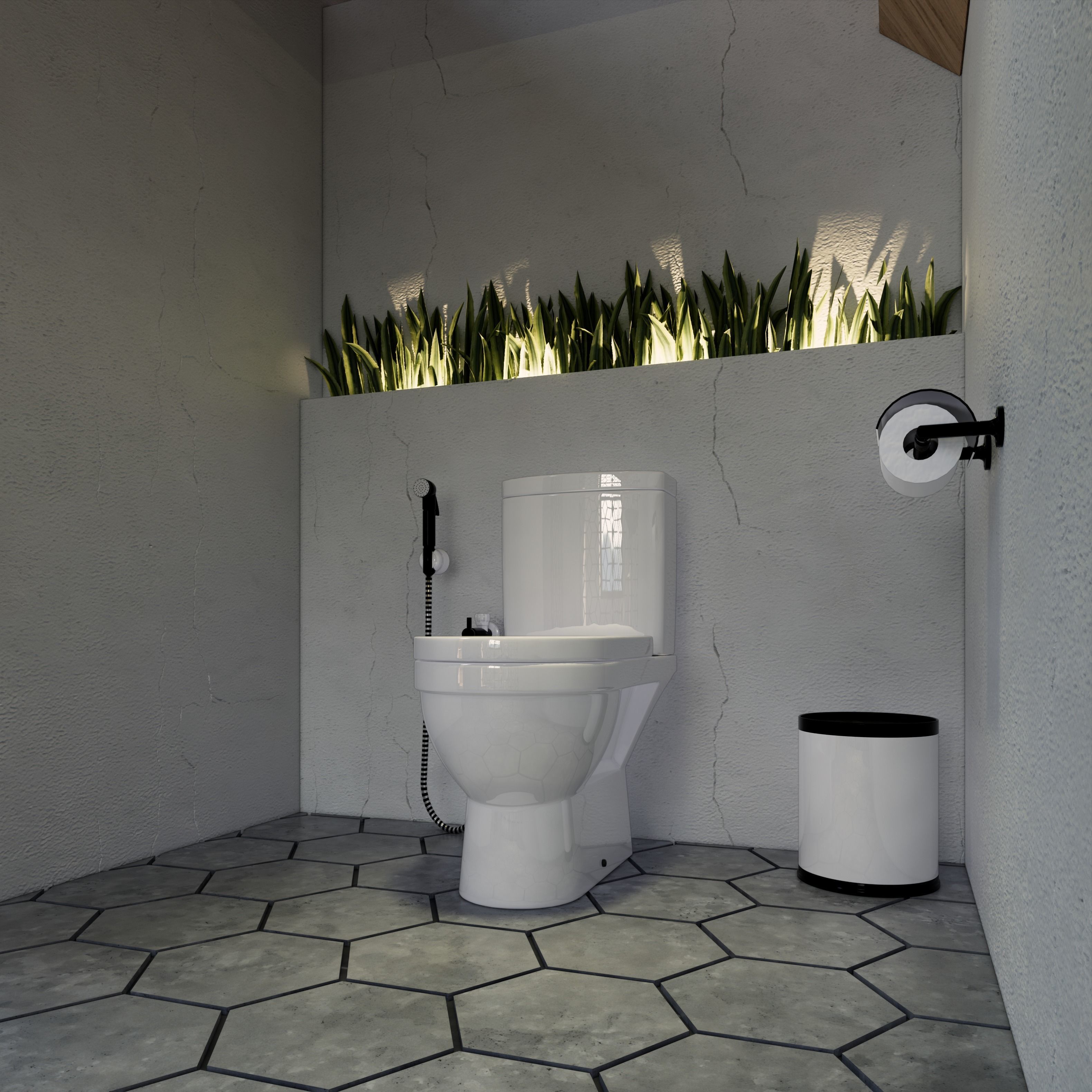 3D model of the bathroom 3D model_7