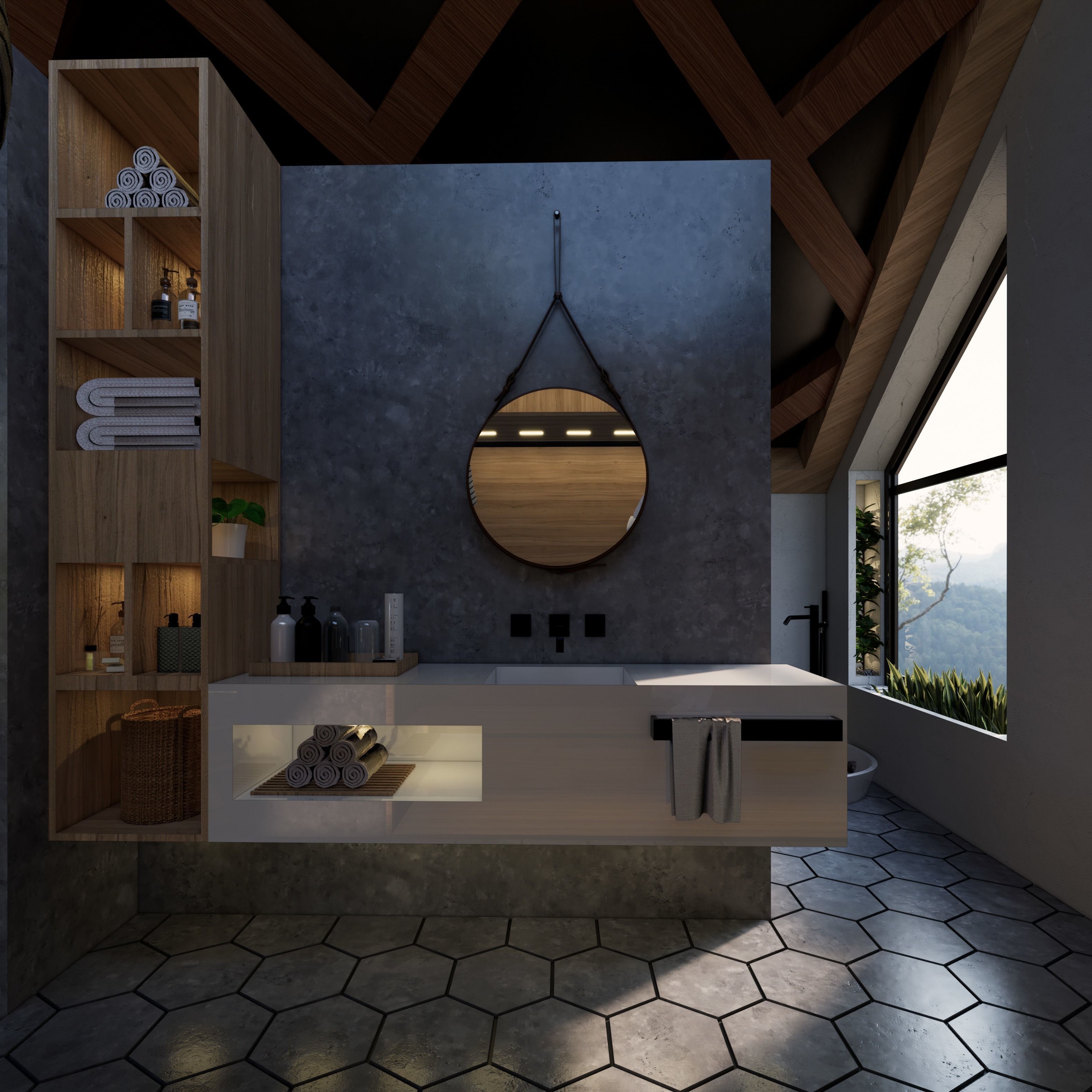 3D model of the bathroom 3D model_3