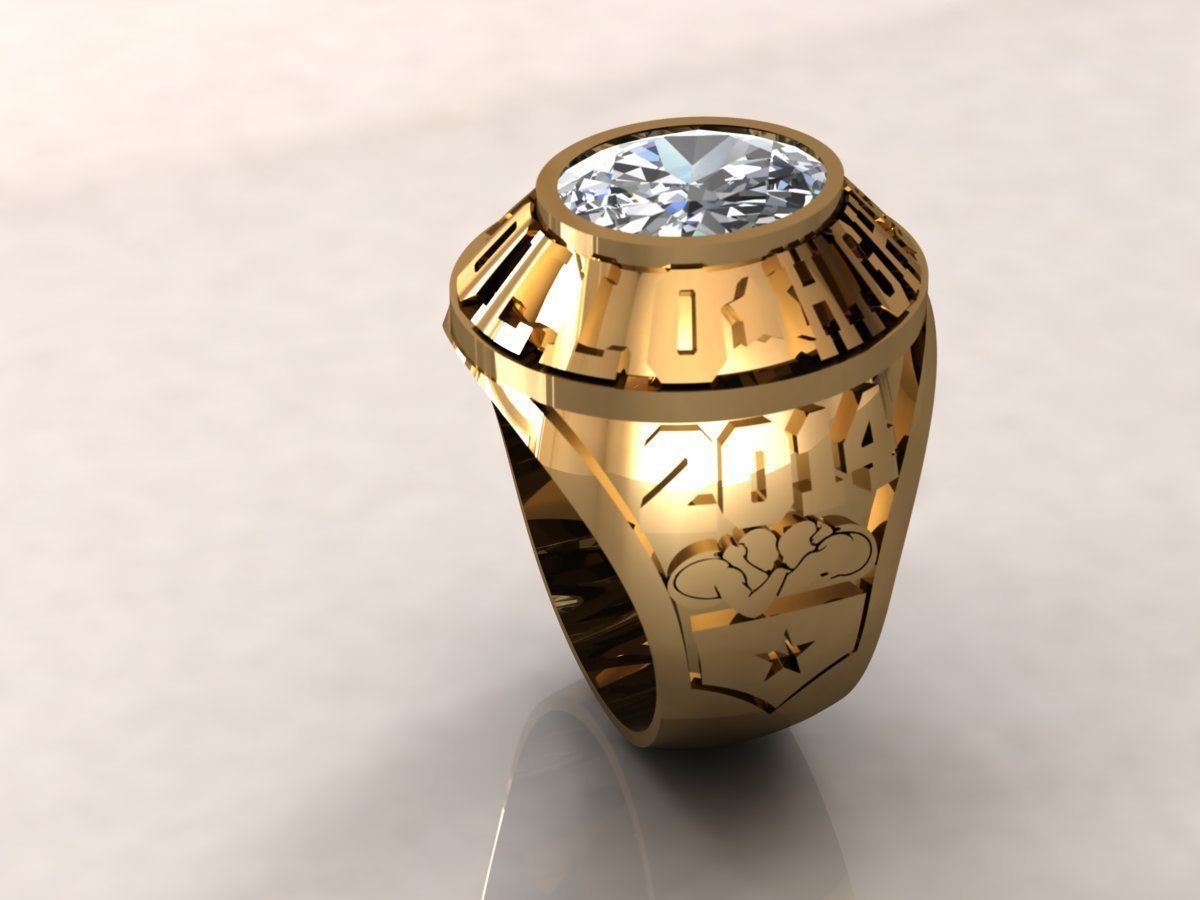 Ring men 6 Highscholl 3D print model_10