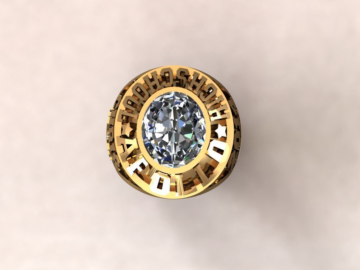 Ring men 6 Highscholl 3D print model_13