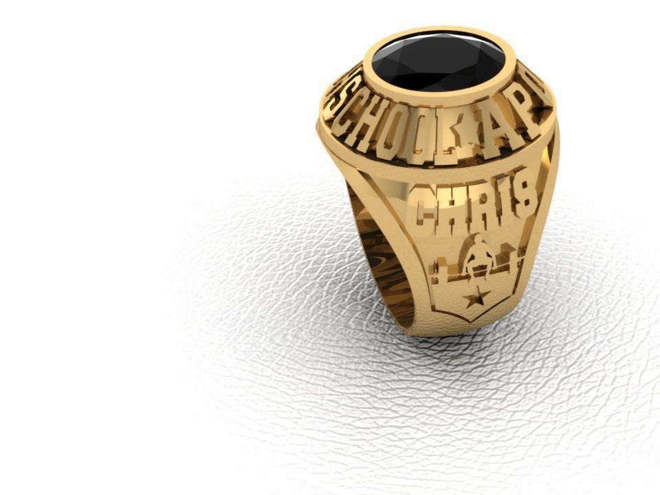 Ring men 6 Highscholl 3D print model_14