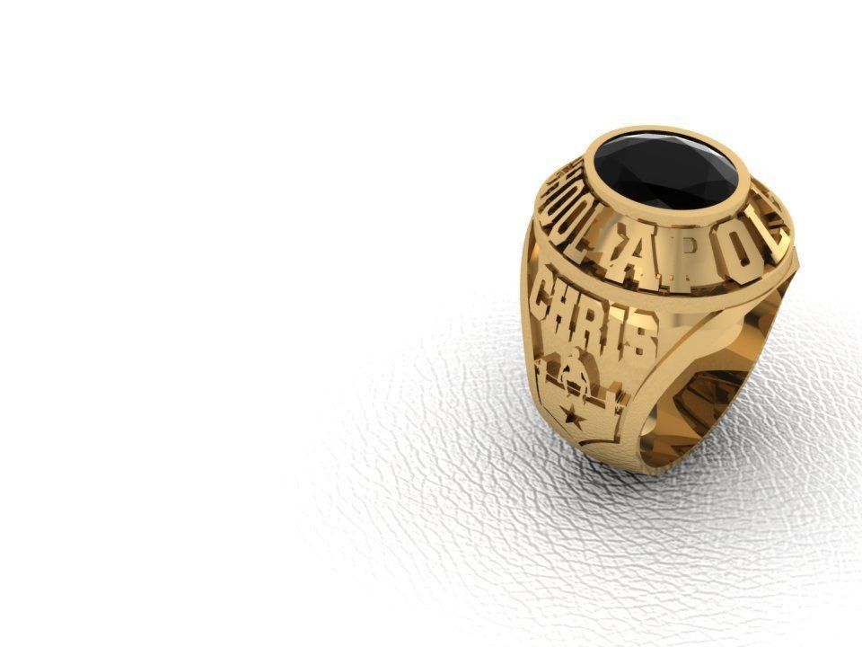 Ring men 6 Highscholl 3D print model_17