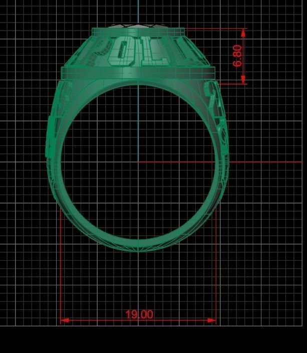 Ring men 6 Highscholl 3D print model_8