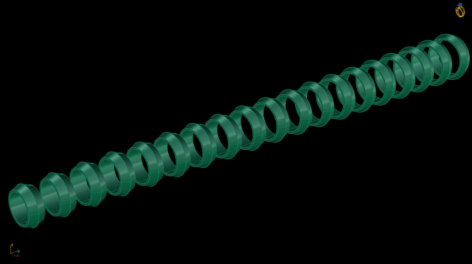 Apex profile Wedding Ring 8 mm Wide US Sizes 3D print model_19