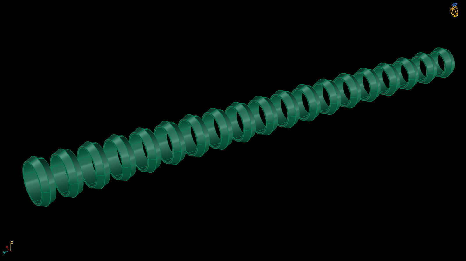 Apex profile Wedding Ring 8 mm Wide US Sizes 3D print model_15