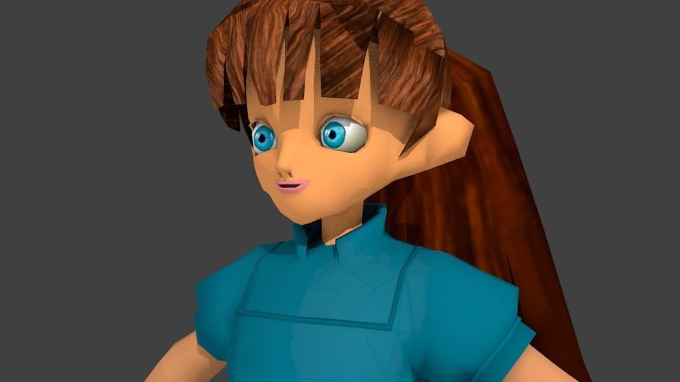 4 character Low-poly 3D model_22