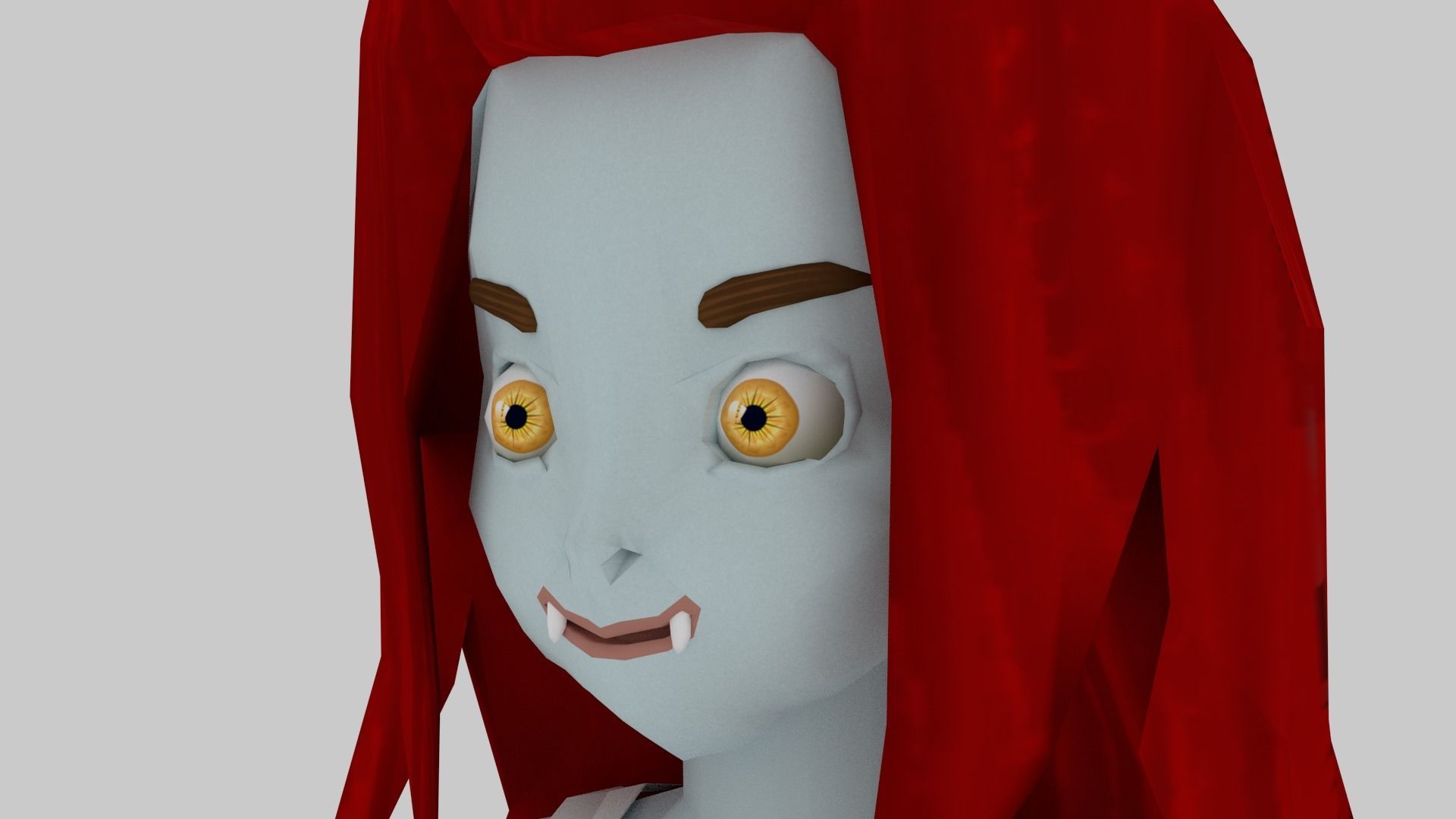 4 character Low-poly 3D model_14