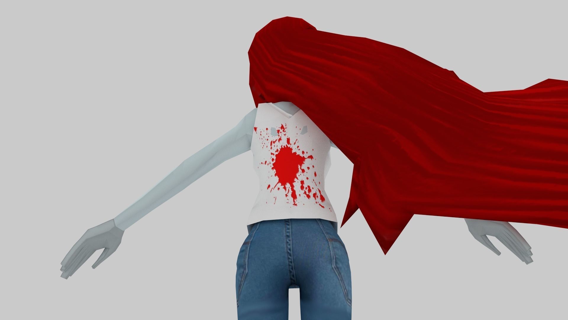 4 character Low-poly 3D model_17