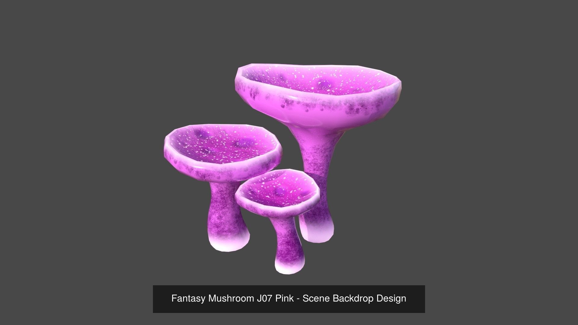 10 Fantasy Mushroom J Collection - Scene Backdrop Design _7