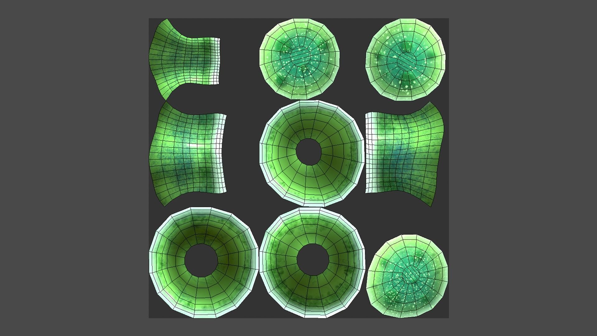 10 Fantasy Mushroom J Collection - Scene Backdrop Design _76