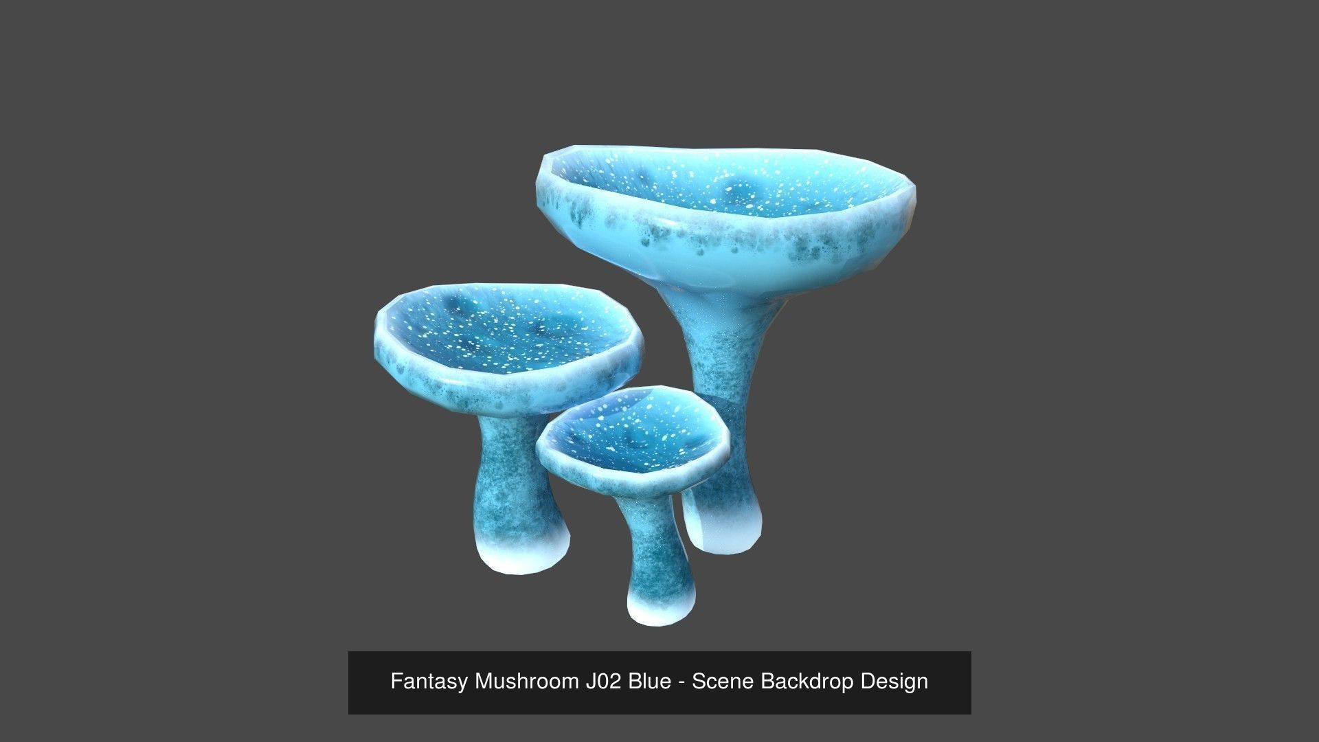 10 Fantasy Mushroom J Collection - Scene Backdrop Design _2