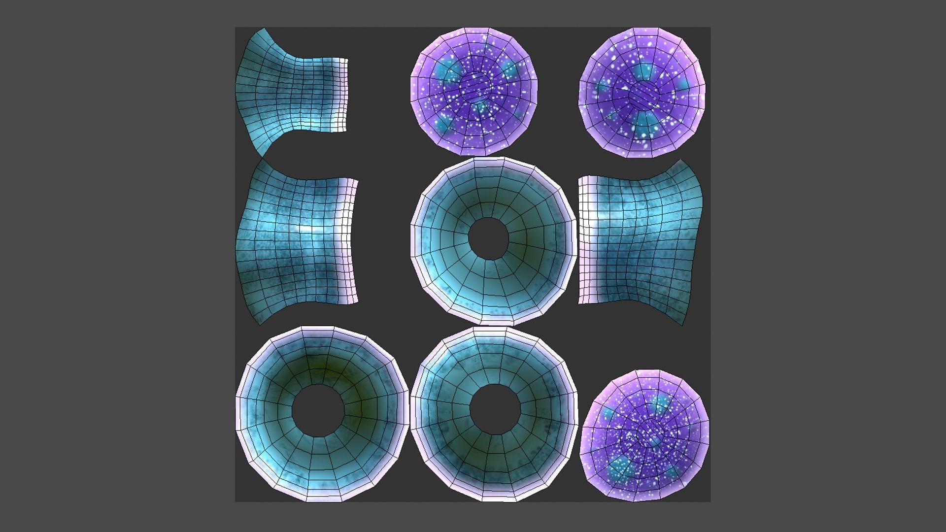 10 Fantasy Mushroom J Collection - Scene Backdrop Design _69