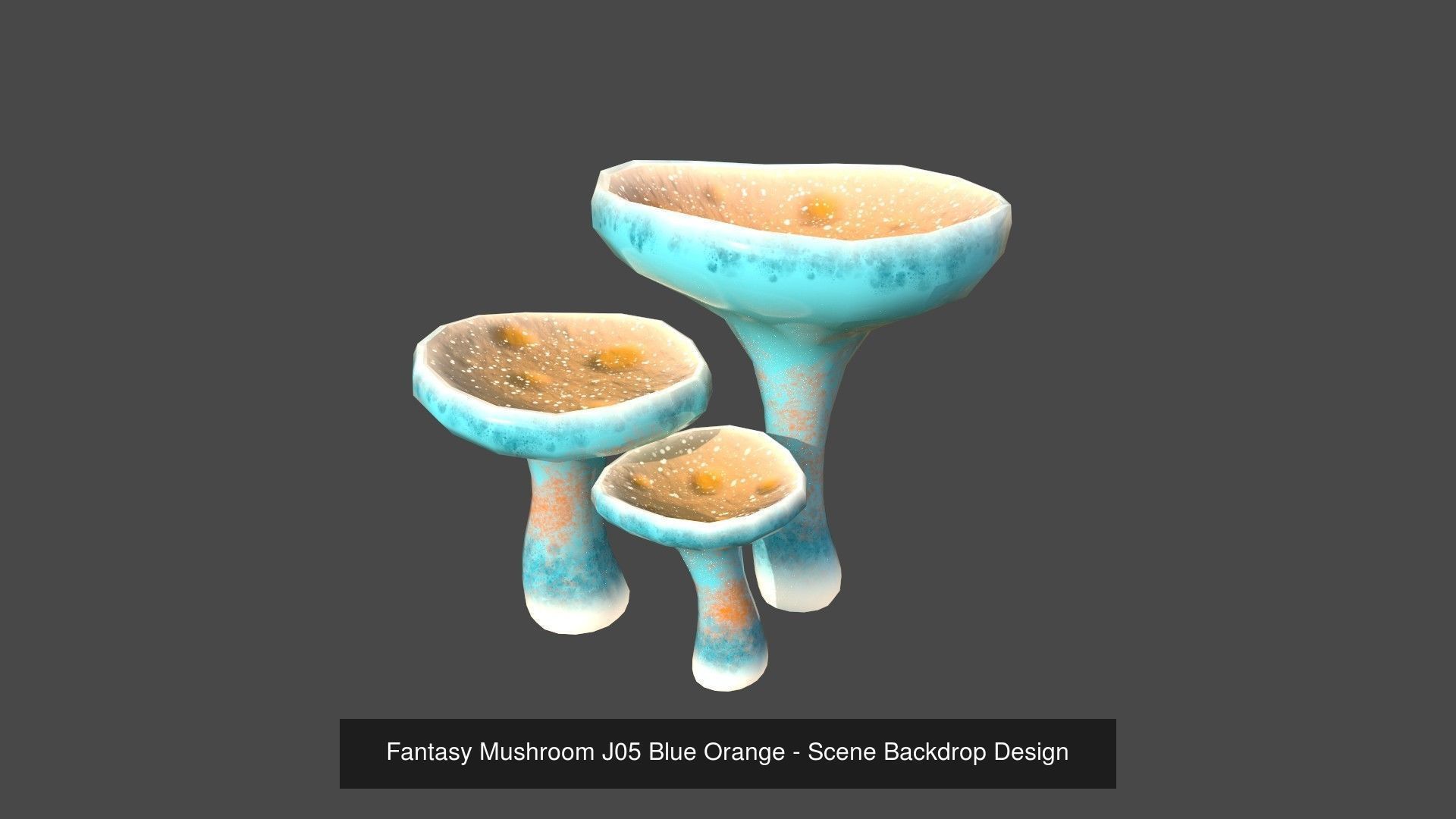 10 Fantasy Mushroom J Collection - Scene Backdrop Design _5