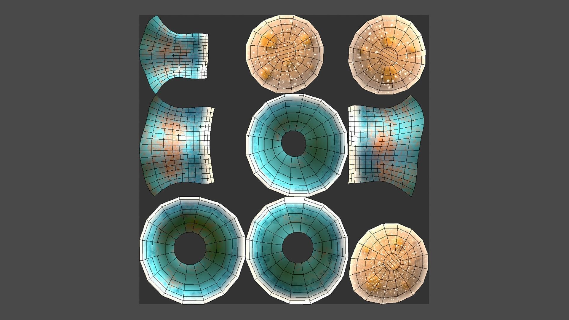 10 Fantasy Mushroom J Collection - Scene Backdrop Design _70