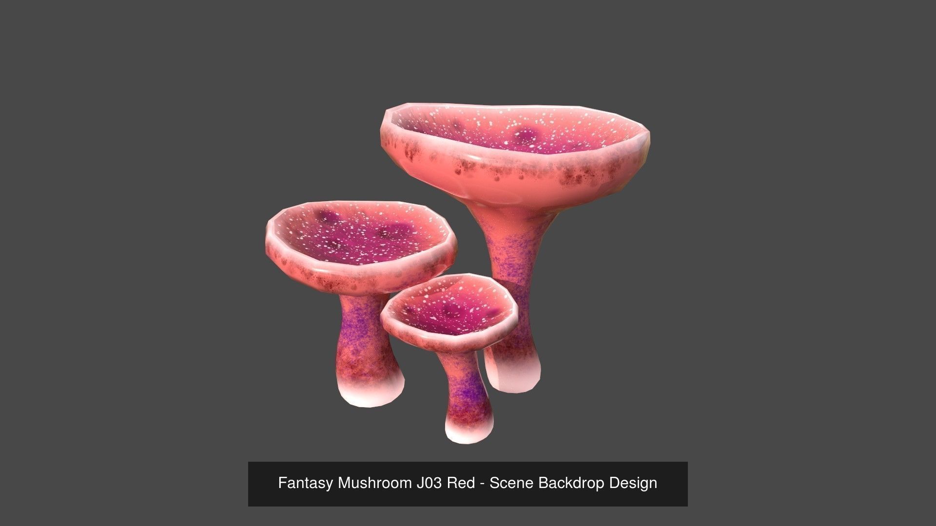 10 Fantasy Mushroom J Collection - Scene Backdrop Design _3