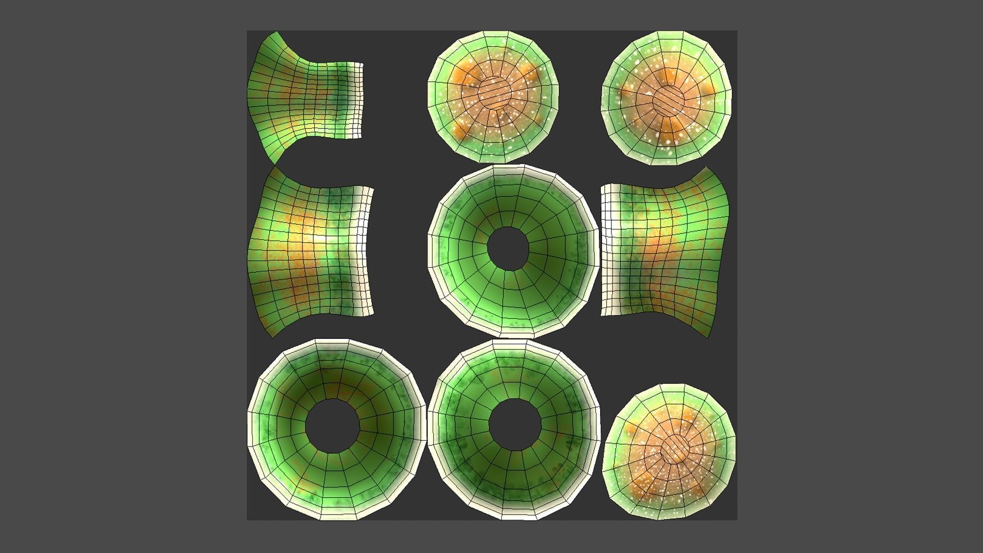 10 Fantasy Mushroom J Collection - Scene Backdrop Design _77