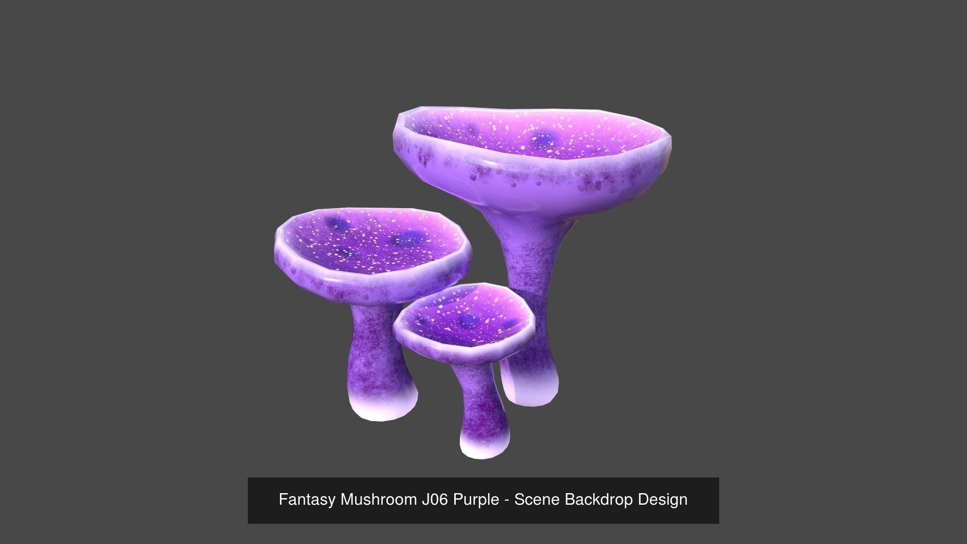 10 Fantasy Mushroom J Collection - Scene Backdrop Design _6