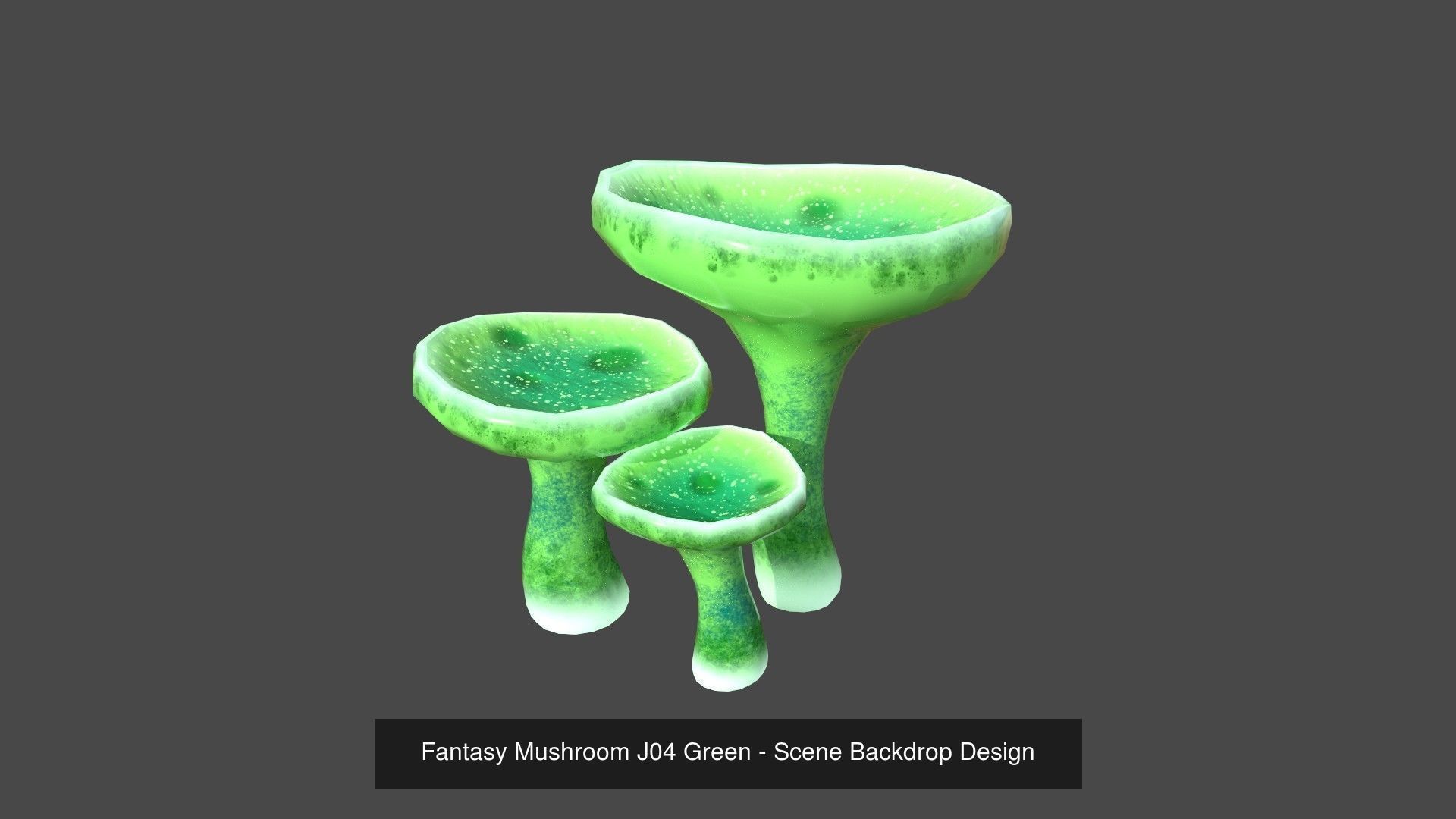 10 Fantasy Mushroom J Collection - Scene Backdrop Design _4