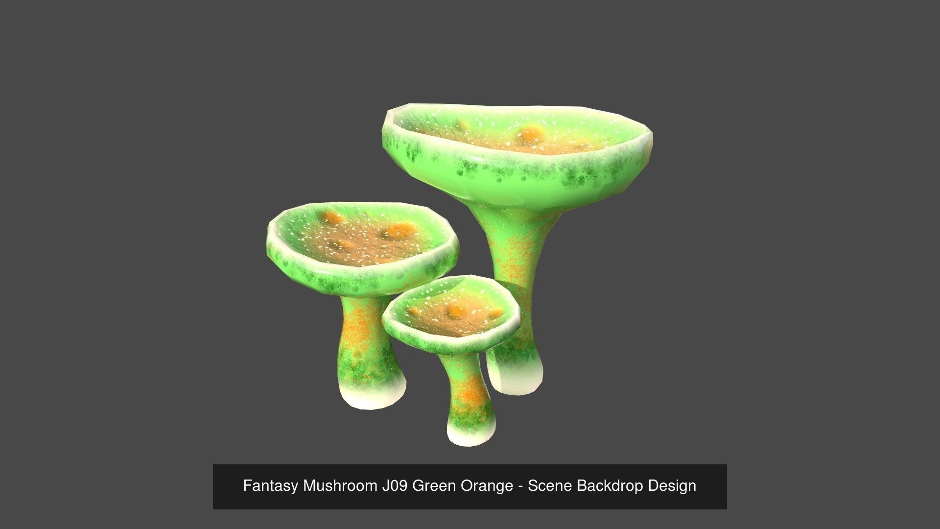 10 Fantasy Mushroom J Collection - Scene Backdrop Design _9