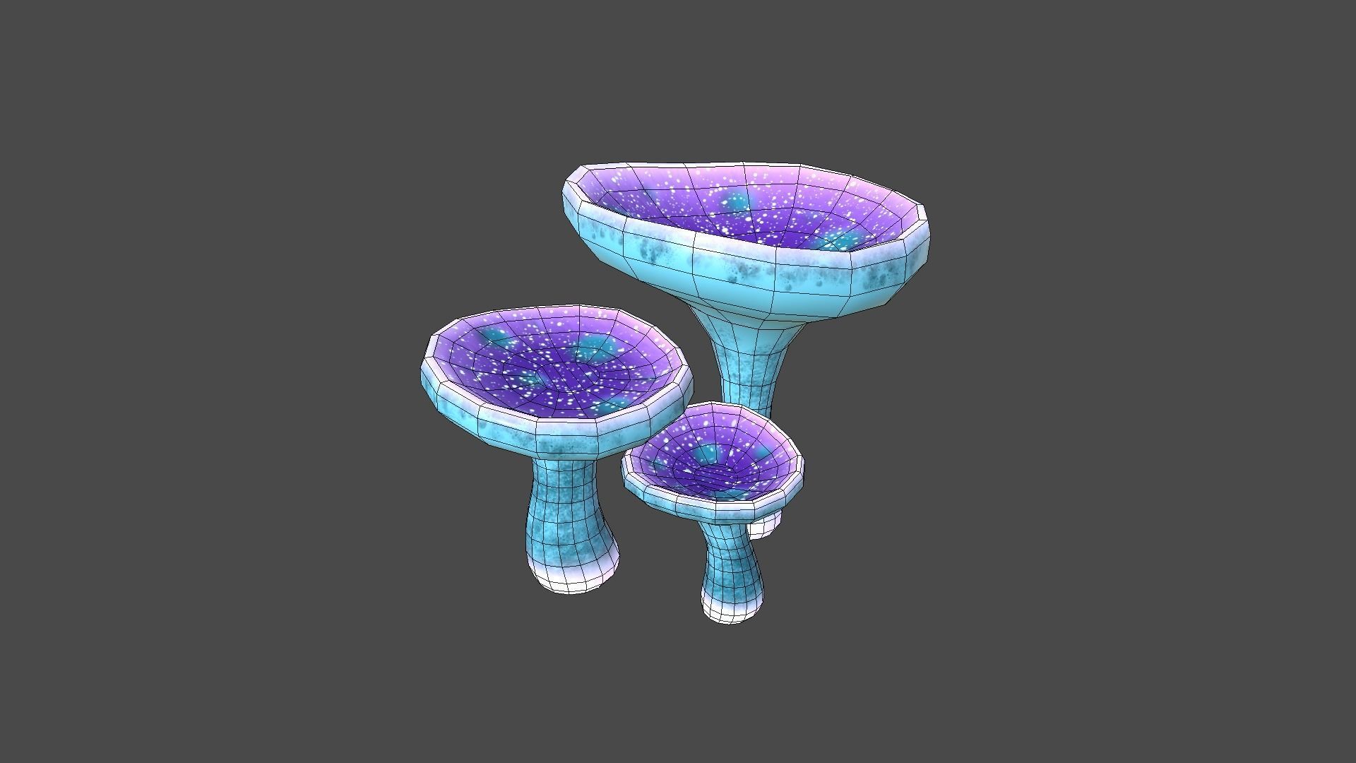 10 Fantasy Mushroom J Collection - Scene Backdrop Design _36