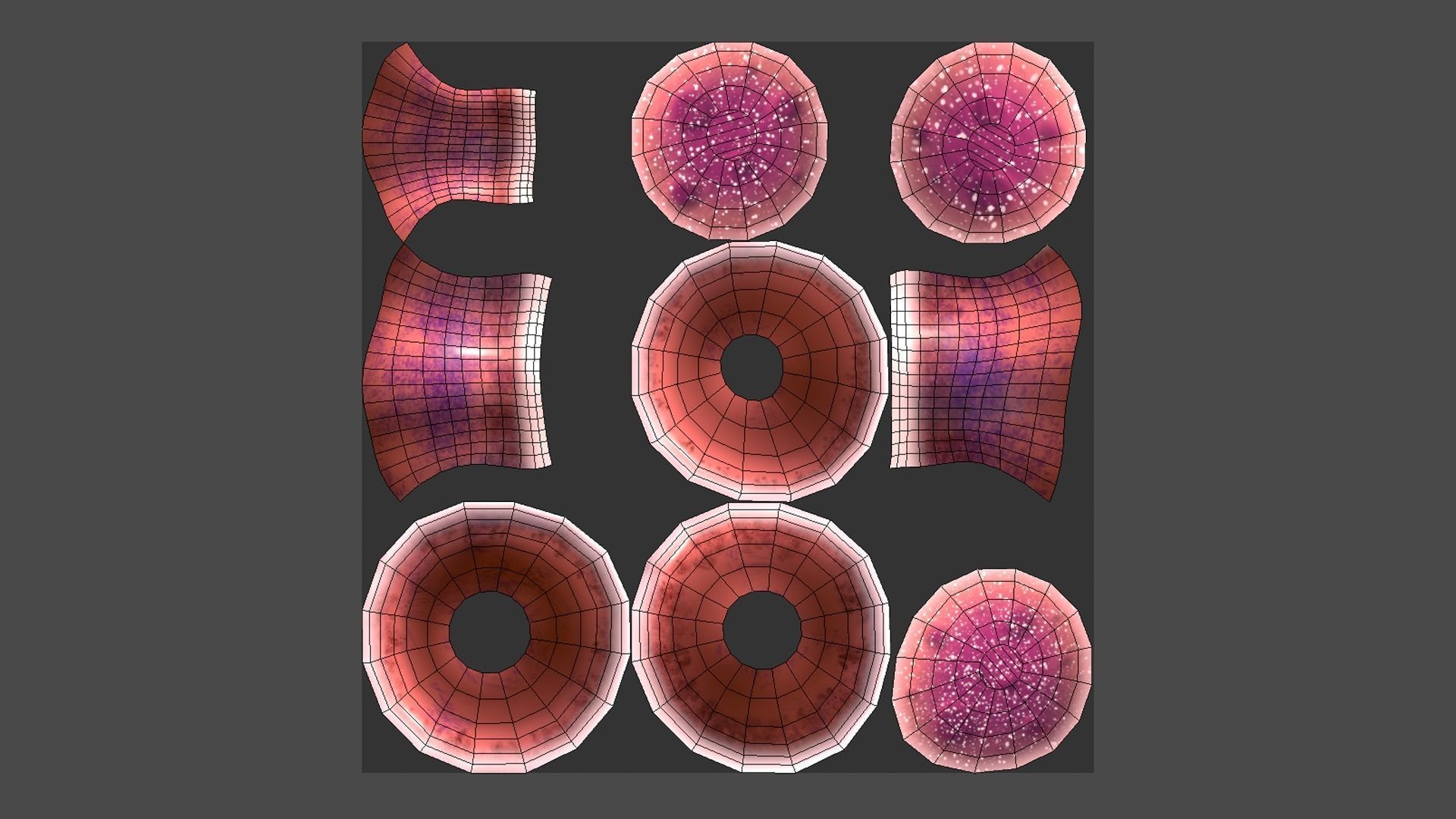 10 Fantasy Mushroom J Collection - Scene Backdrop Design _73