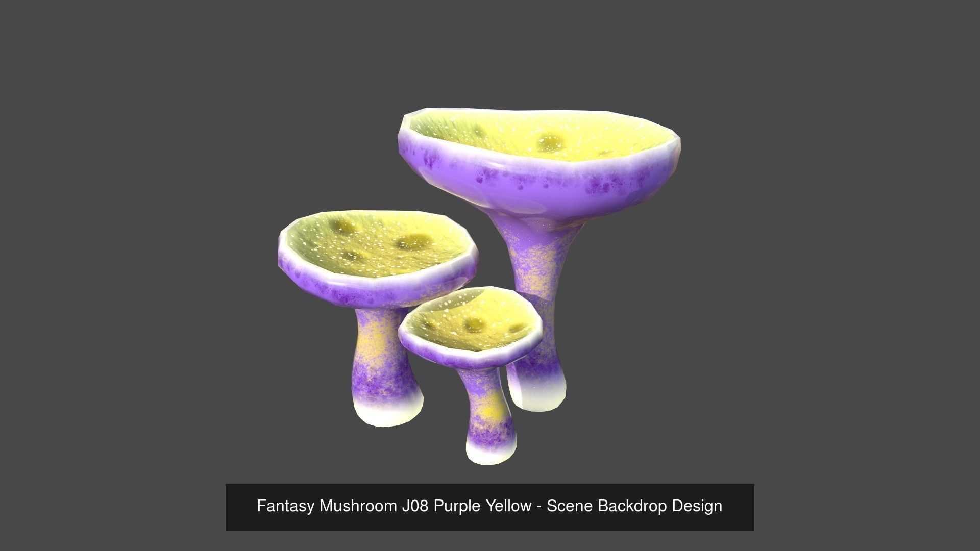 10 Fantasy Mushroom J Collection - Scene Backdrop Design _8