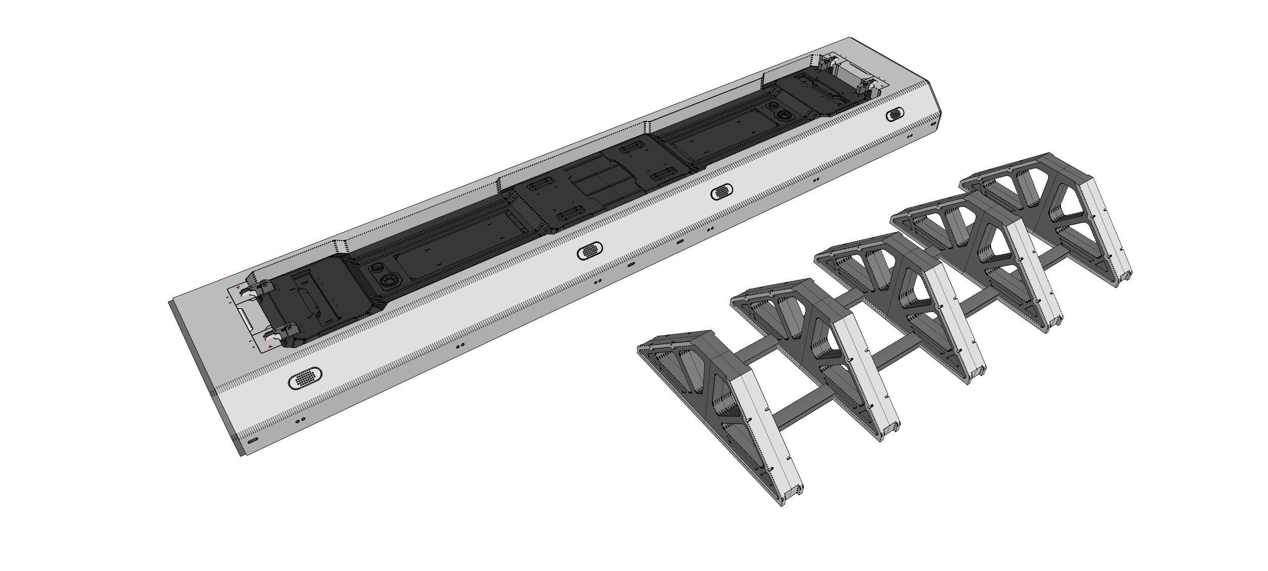 sci-fi Architecture kitbash 46 3D model_31