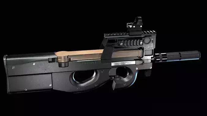 P90 - game asset