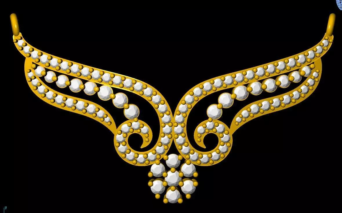 TANMANIA MANGALSUTRA 3D model_0