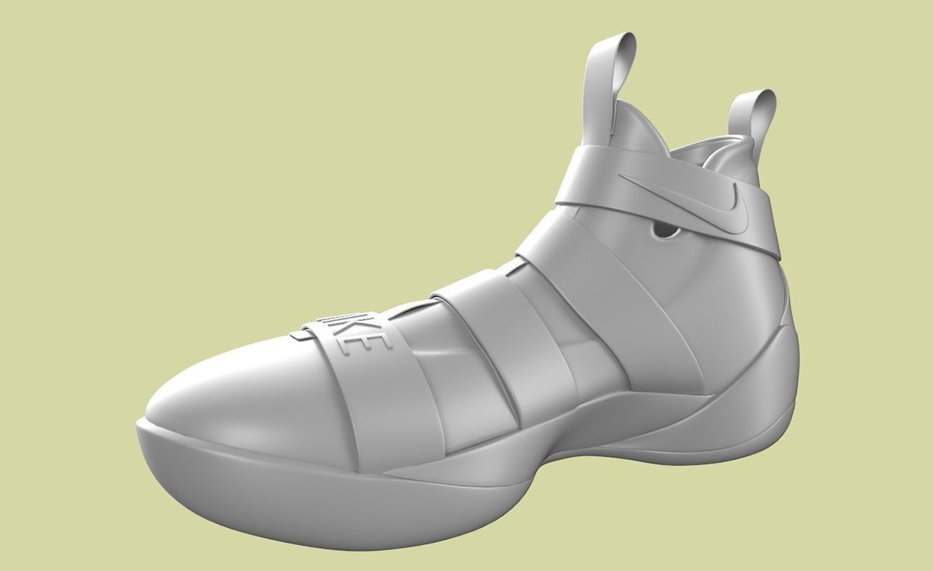 nike lebrone shoes 3D model_3