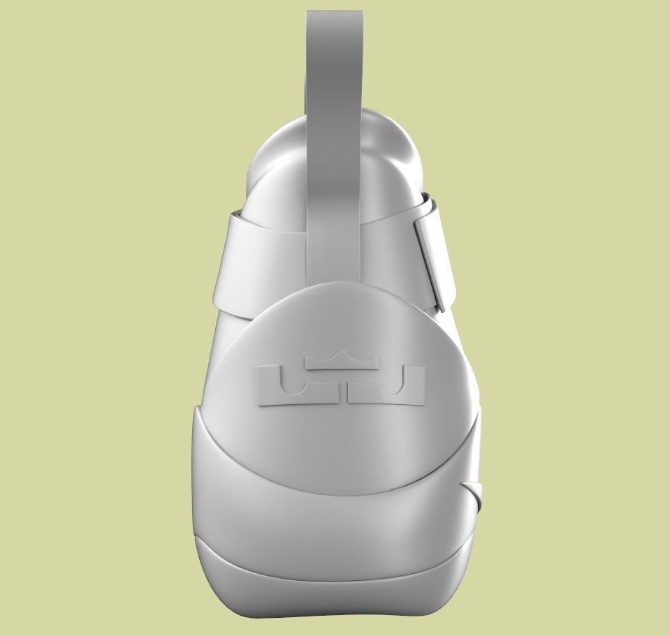 nike lebrone shoes 3D model_5