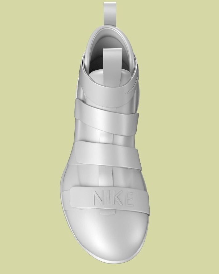 nike lebrone shoes 3D model_8
