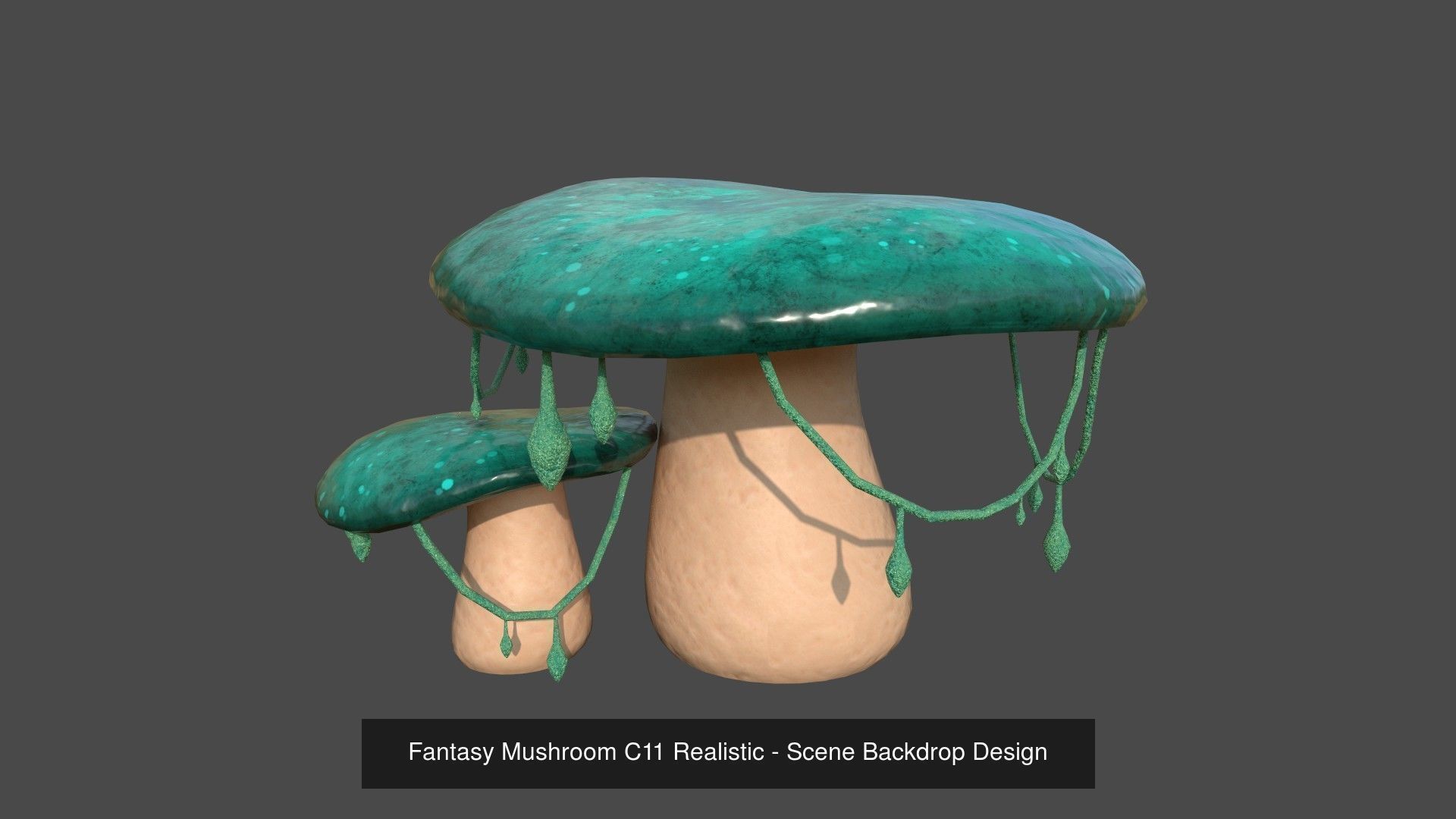 10 Fantasy Mushrooms AJR Collection - Scene Backdrop Design _2