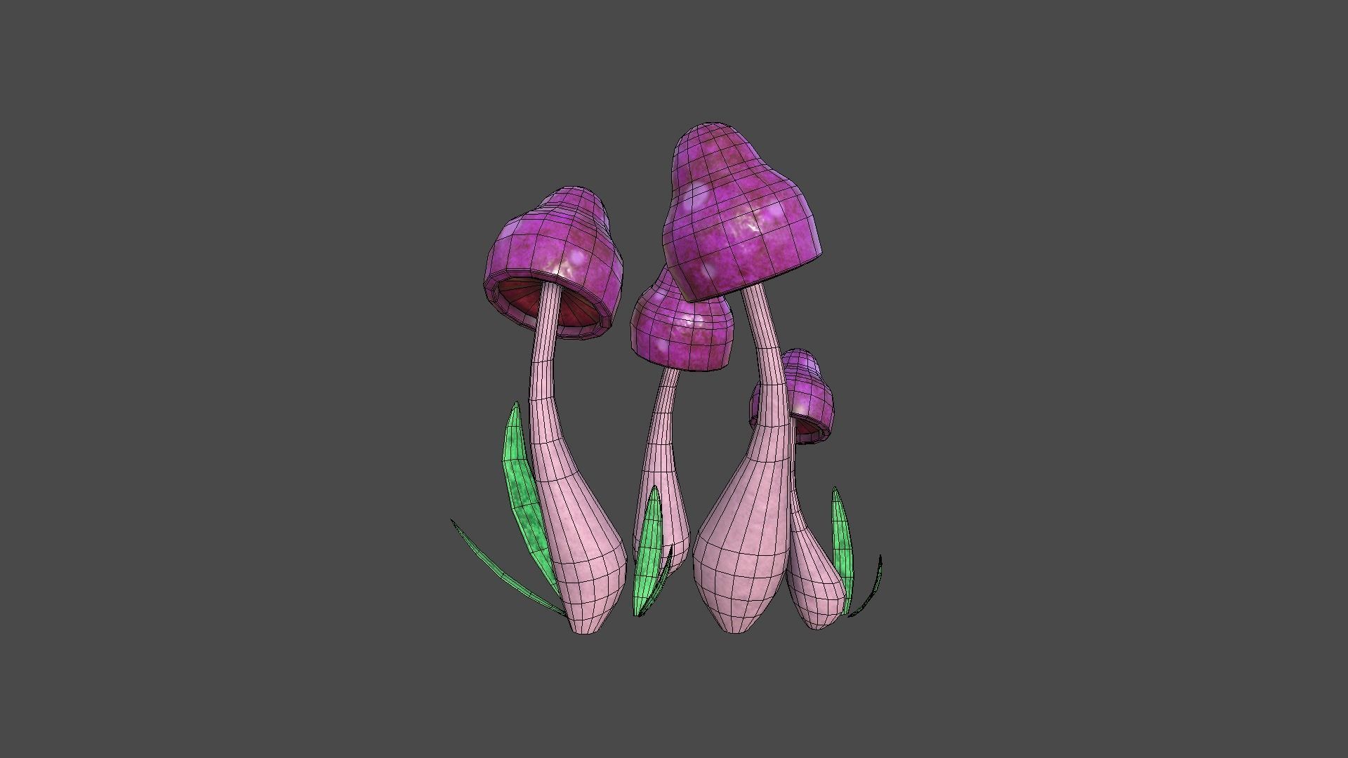10 Fantasy Mushrooms AJR Collection - Scene Backdrop Design _33
