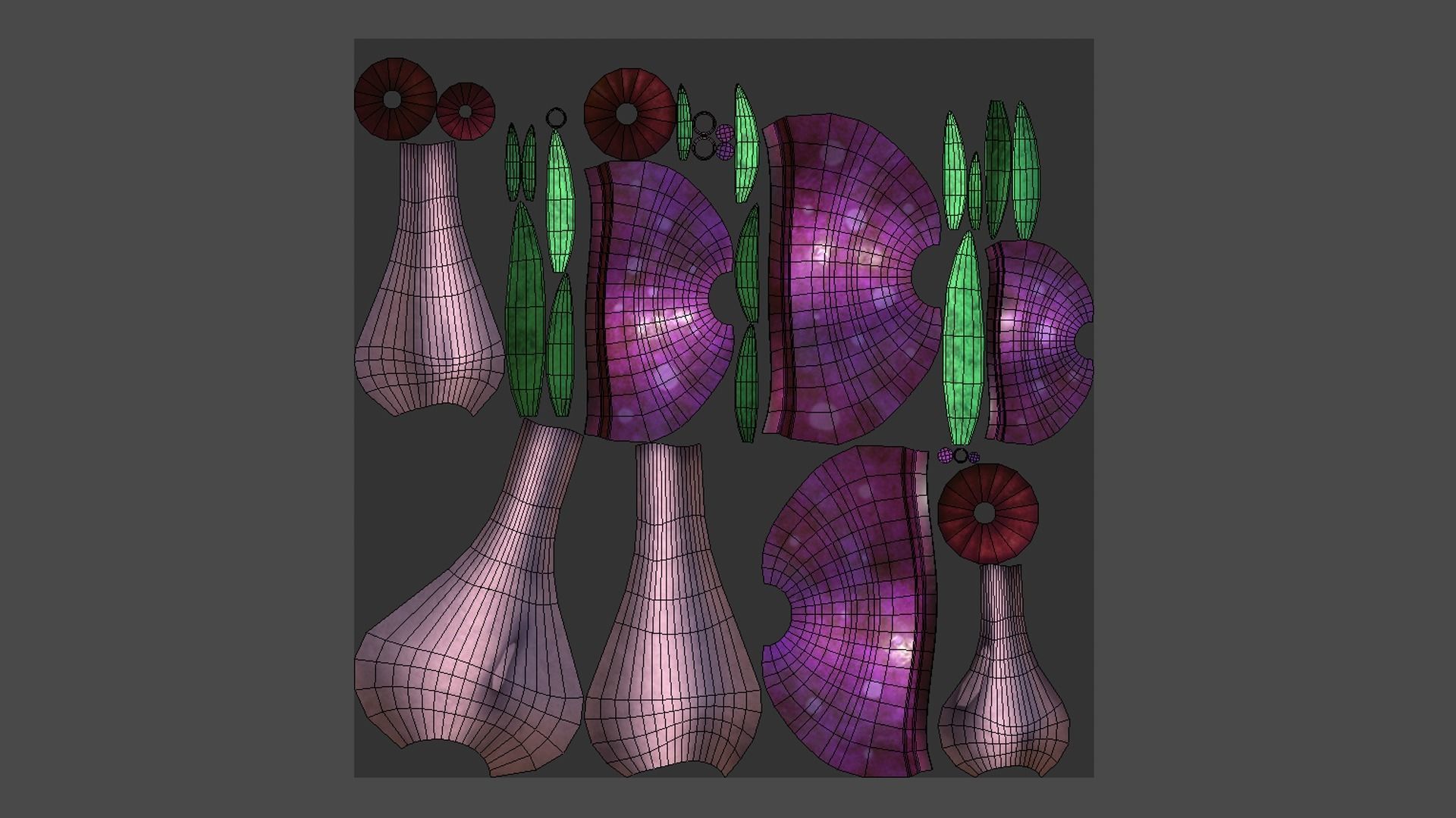 10 Fantasy Mushrooms AJR Collection - Scene Backdrop Design _34