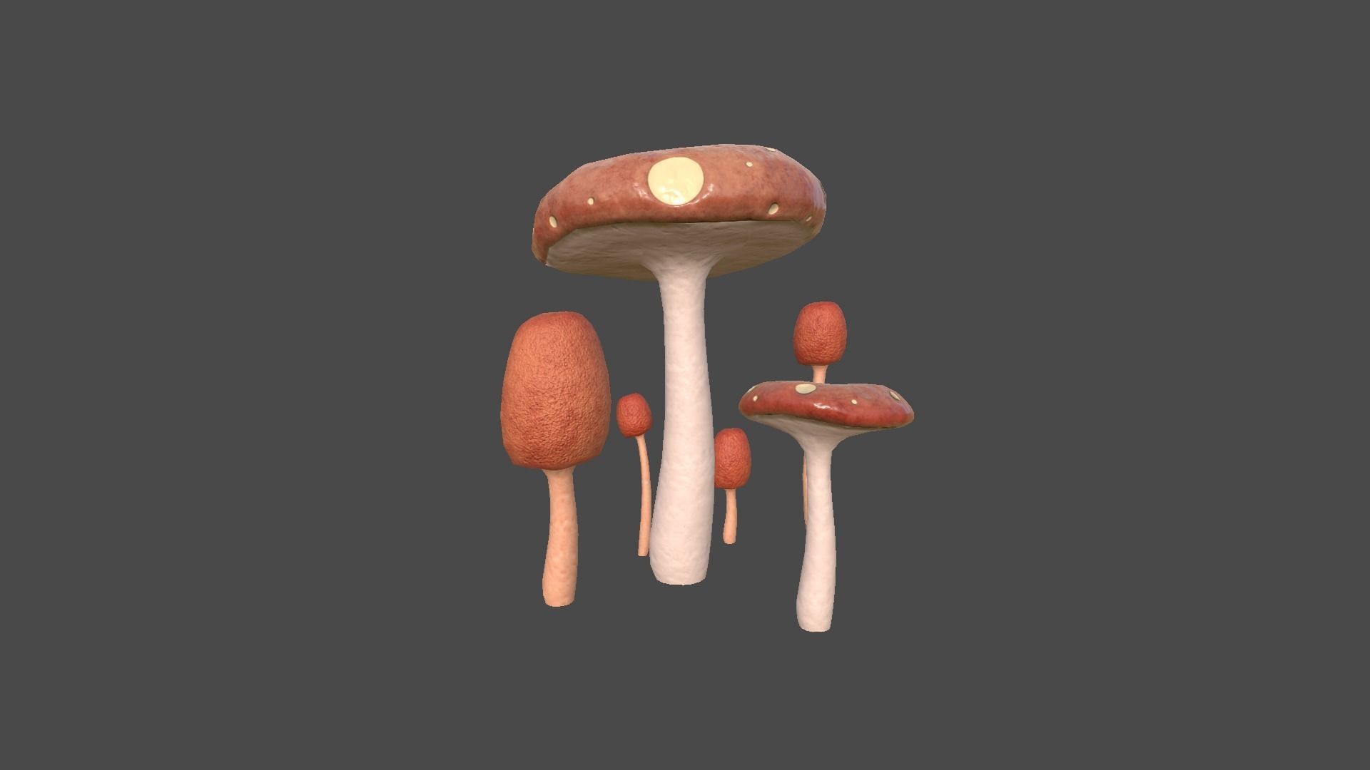 10 Fantasy Mushrooms AJR Collection - Scene Backdrop Design _55