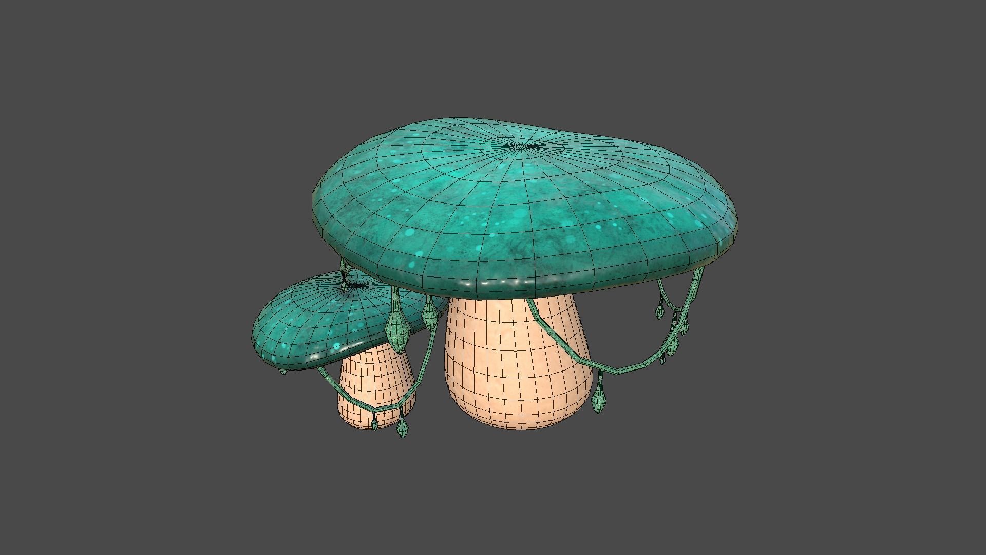 10 Fantasy Mushrooms AJR Collection - Scene Backdrop Design _27