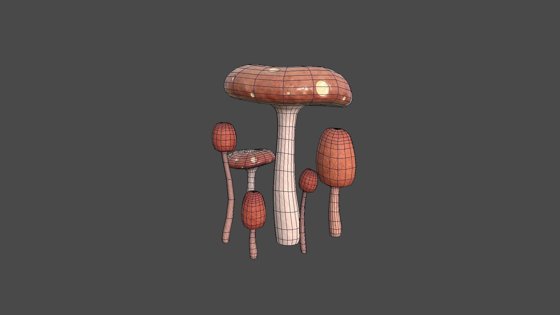 10 Fantasy Mushrooms AJR Collection - Scene Backdrop Design _57