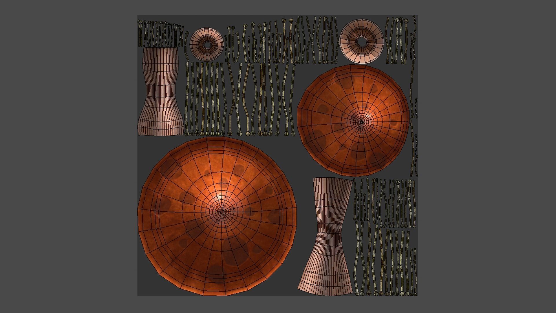 10 Fantasy Mushrooms AJR Collection - Scene Backdrop Design _40