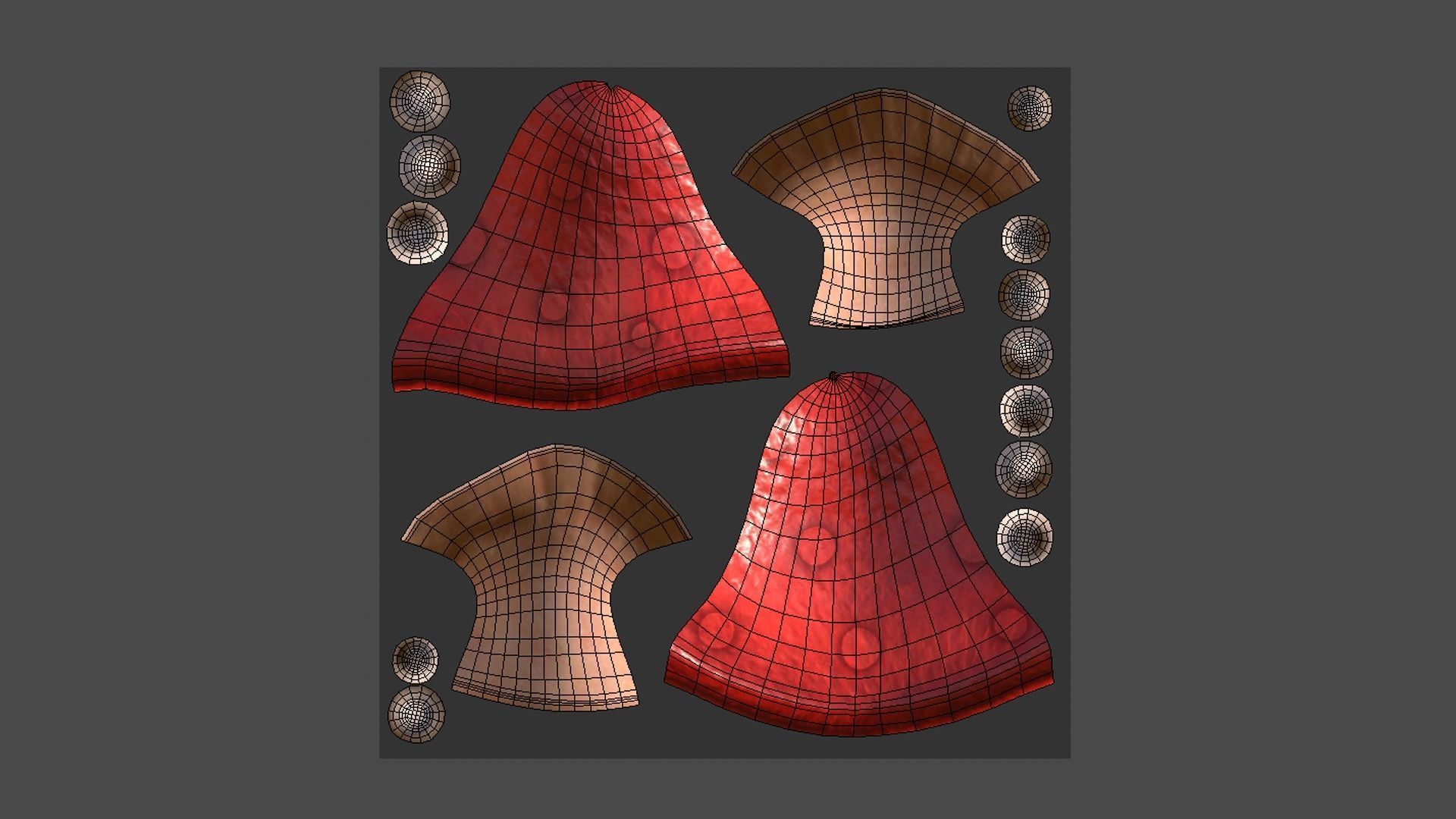 10 Fantasy Mushrooms AJR Collection - Scene Backdrop Design _22