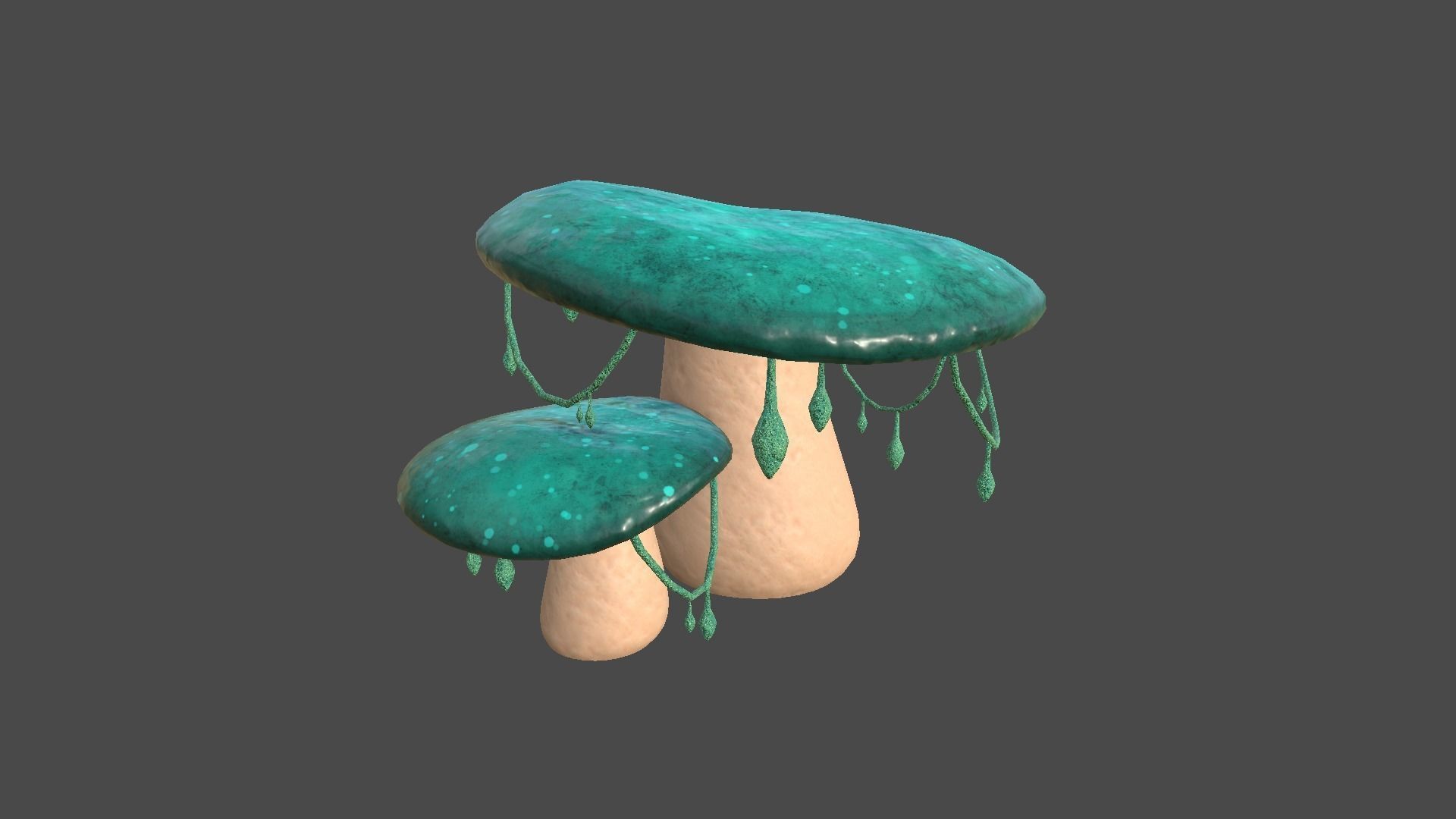 10 Fantasy Mushrooms AJR Collection - Scene Backdrop Design _23