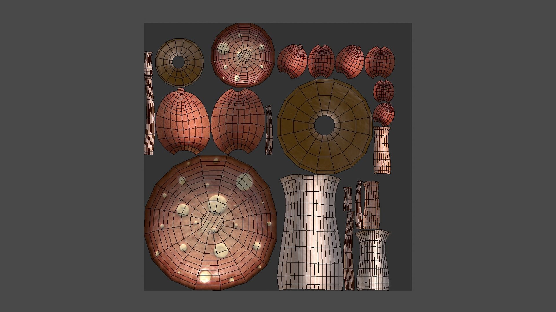 10 Fantasy Mushrooms AJR Collection - Scene Backdrop Design _58