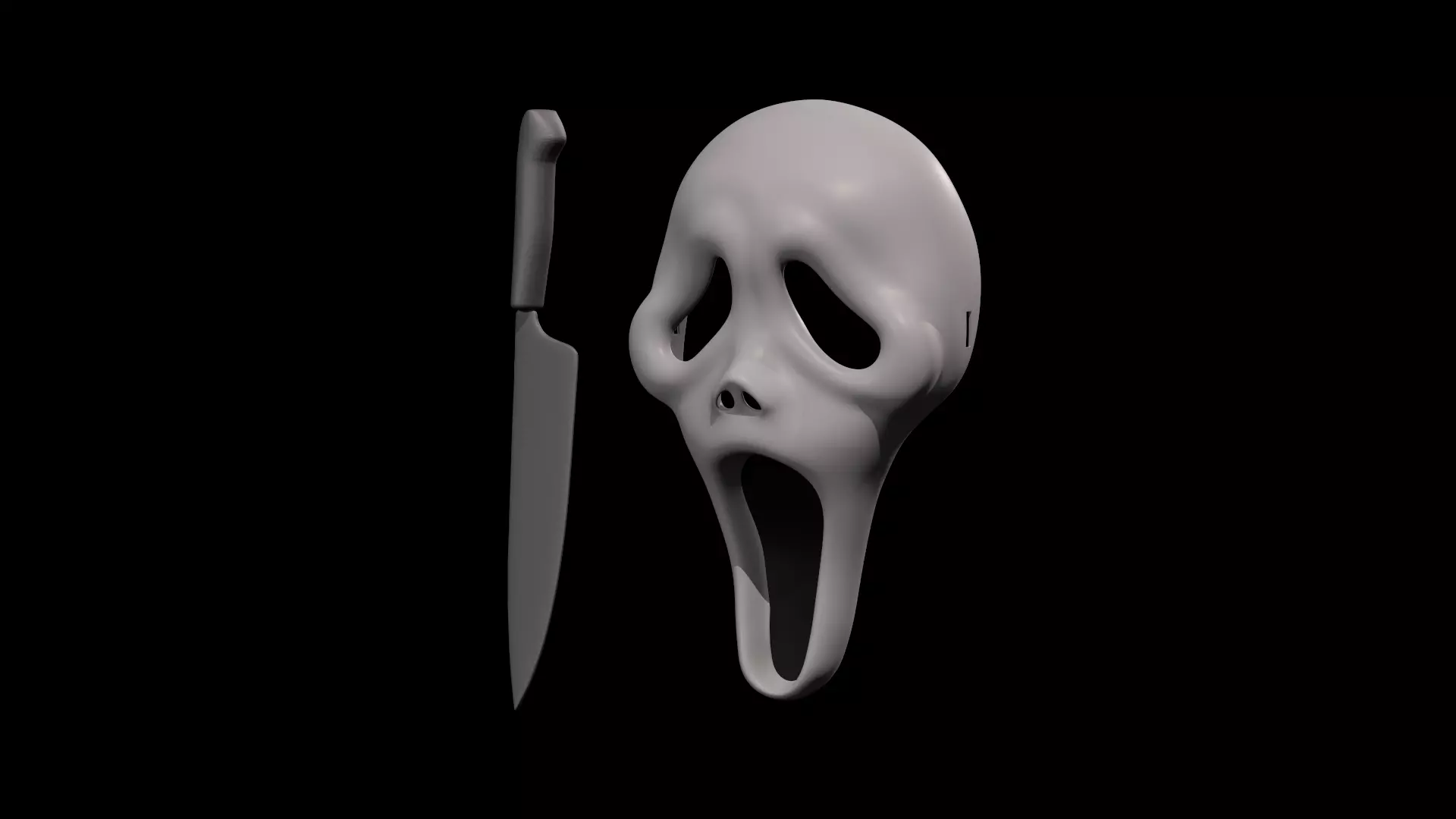 GhostFace Mask 3D print model
